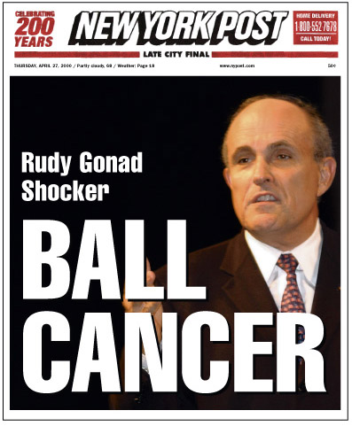 Gonad Shocker: Ball Cancer